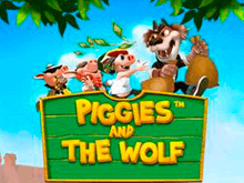 Видео-слот Piggies And The Wolf